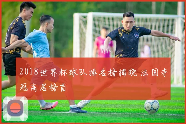 2018世界杯球队排名榜揭晓 法国夺冠高居榜首