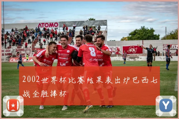 2002世界杯比赛结果表出炉巴西七战全胜捧杯